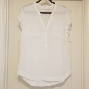 NY&C White Soho blouse, XL